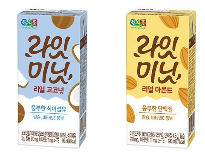 친환경 제품 리얼 코코넛, 리얼 아몬드